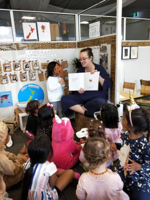 Quality ECE includes reading books